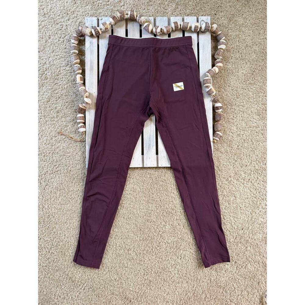 Tracksmith Turnover Wine Red Men’s Running Tights, M